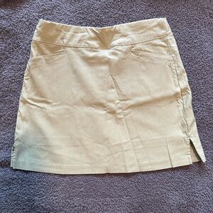 Lady Hagen Blue Mini Golf Skirt with Slit - Sz 8